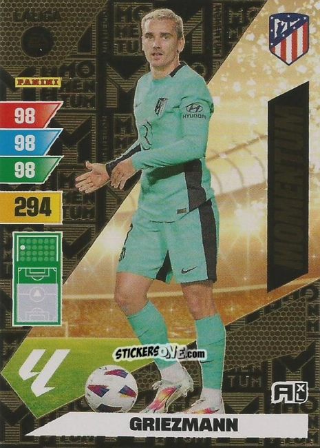 Cromo Griezmann - LaLiga 2023-2024. Adrenalyn XL
 n. M1 - Panini
