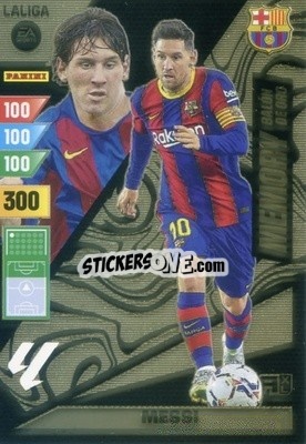 Sticker Messi - LaLiga 2023-2024. Adrenalyn XL
 n. MEM1 - Panini