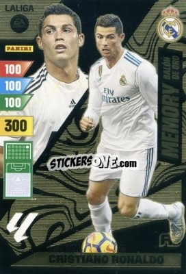 Sticker Cristiano Ronaldo - LaLiga 2023-2024. Adrenalyn XL
 n. MEM3 - Panini