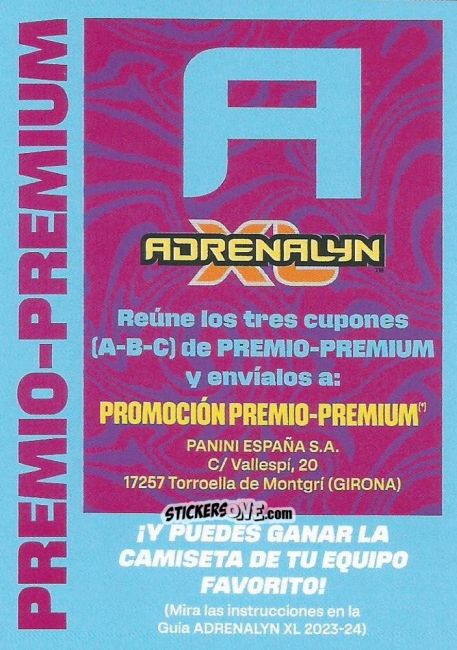 Sticker A - LaLiga 2023-2024. Adrenalyn XL
 n. PP1 - Panini