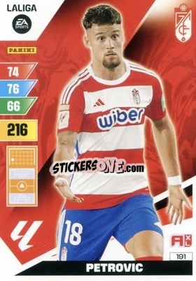 Sticker Petrovic - LaLiga 2023-2024. Adrenalyn XL
 - Panini