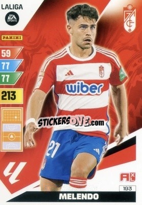 Sticker Melendo - LaLiga 2023-2024. Adrenalyn XL
 - Panini