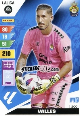 Cromo Valles - LaLiga 2023-2024. Adrenalyn XL
 - Panini