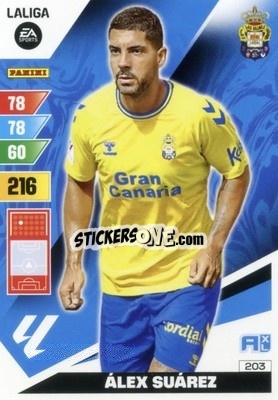 Sticker Álex Suárez - LaLiga 2023-2024. Adrenalyn XL
 - Panini
