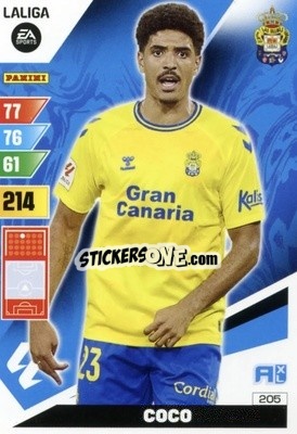 Cromo Coco - LaLiga 2023-2024. Adrenalyn XL
 n. 205 - Panini