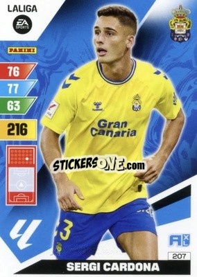 Sticker Sergi Cardona - LaLiga 2023-2024. Adrenalyn XL
 - Panini