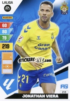 Cromo Jonathan Viera - LaLiga 2023-2024. Adrenalyn XL
 - Panini