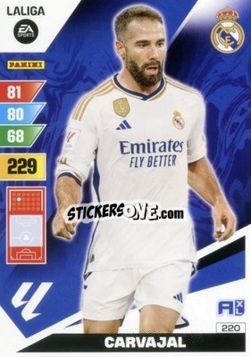 Sticker Carvajal - LaLiga 2023-2024. Adrenalyn XL
 n. 220 - Panini