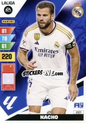 Sticker Nacho - LaLiga 2023-2024. Adrenalyn XL
 n. 221 - Panini