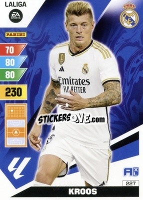 Sticker Kroos - LaLiga 2023-2024. Adrenalyn XL
 n. 227 - Panini