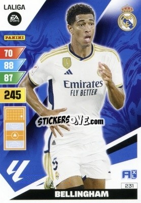 Sticker Bellingham - LaLiga 2023-2024. Adrenalyn XL
 n. 231 - Panini