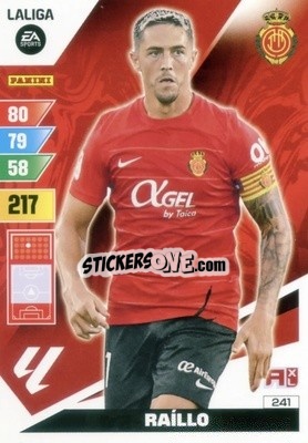 Sticker Raillo - LaLiga 2023-2024. Adrenalyn XL
 - Panini