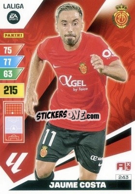 Sticker Jaume Costa - LaLiga 2023-2024. Adrenalyn XL
 - Panini