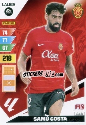 Sticker Samú Costa - LaLiga 2023-2024. Adrenalyn XL
 n. 246 - Panini