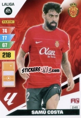 Sticker Samú Costa - LaLiga 2023-2024. Adrenalyn XL
 - Panini