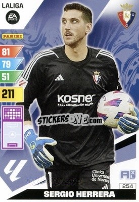 Sticker Sergio Herrera - LaLiga 2023-2024. Adrenalyn XL
 - Panini