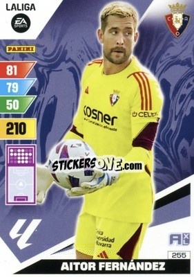 Figurina Aitor Fernández - LaLiga 2023-2024. Adrenalyn XL
 - Panini