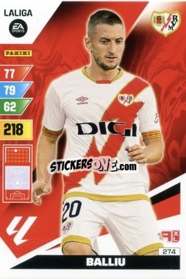 Cromo Calliu - LaLiga 2023-2024. Adrenalyn XL
 n. 274 - Panini