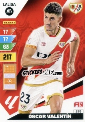 Cromo Óscar Valentín - LaLiga 2023-2024. Adrenalyn XL
 - Panini