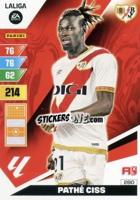 Sticker Pathé Ciss - LaLiga 2023-2024. Adrenalyn XL
 n. 280 - Panini