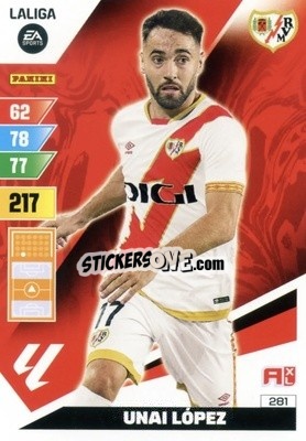 Cromo Unai López - LaLiga 2023-2024. Adrenalyn XL
 - Panini