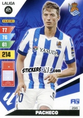 Cromo Pacheco - LaLiga 2023-2024. Adrenalyn XL
 - Panini