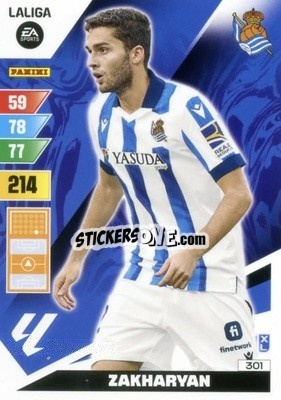 Sticker Zakharyan - LaLiga 2023-2024. Adrenalyn XL
 - Panini