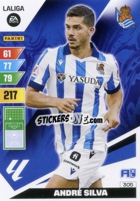 Sticker André Silva - LaLiga 2023-2024. Adrenalyn XL
 n. 305 - Panini