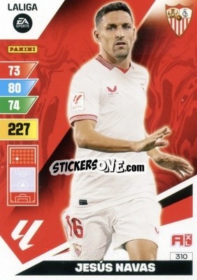 Sticker Jesús Navas - LaLiga 2023-2024. Adrenalyn XL
 n. 310 - Panini