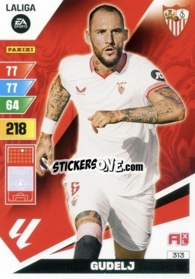 Sticker Gudelj - LaLiga 2023-2024. Adrenalyn XL
 n. 313 - Panini
