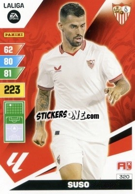 Figurina Suso - LaLiga 2023-2024. Adrenalyn XL
 - Panini