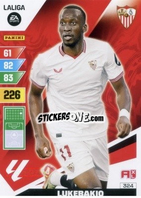 Sticker Lukebakio - LaLiga 2023-2024. Adrenalyn XL
 - Panini