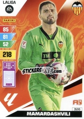 Figurina Mamardashvili - LaLiga 2023-2024. Adrenalyn XL
 - Panini