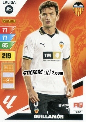 Sticker Guillamón - LaLiga 2023-2024. Adrenalyn XL
 n. 333 - Panini
