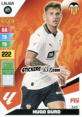 Sticker Hugo Duro - LaLiga 2023-2024. Adrenalyn XL
 n. 340 - Panini