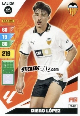 Figurina Diego López - LaLiga 2023-2024. Adrenalyn XL
 - Panini