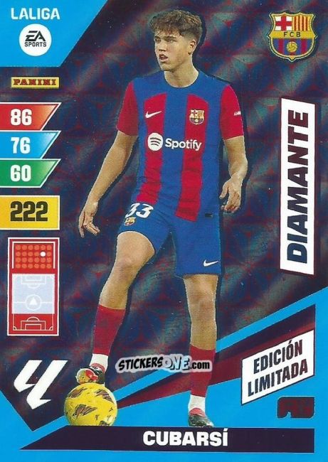 Sticker Cubarsi - LaLiga 2023-2024. Adrenalyn XL
 n. LED-CU - Panini