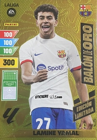 Sticker Lamine Yamal - LaLiga 2023-2024. Adrenalyn XL
 n. LEBO-LY - Panini