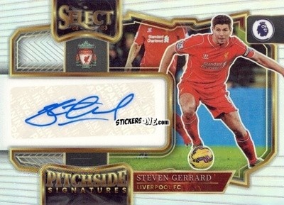 Sticker Steven Gerrard - Select Premier League 2022-2023 n. PS-SG - Panini