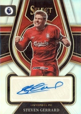 Sticker Steven Gerrard - Select Premier League 2022-2023 n. SS-SG - Panini