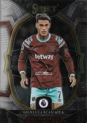 Sticker Gianluca Scamacca - Select Premier League 2022-2023 n. 93 - Panini