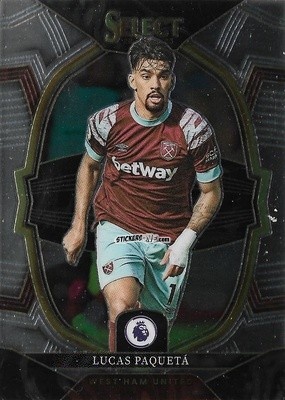 Sticker Lucas Paqueta - Select Premier League 2022-2023 n. 95 - Panini