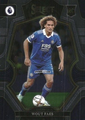 Sticker Wout Faes - Select Premier League 2022-2023 n. 112 - Panini