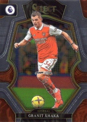 Sticker Granit Xhaka - Select Premier League 2022-2023 n. 142 - Panini