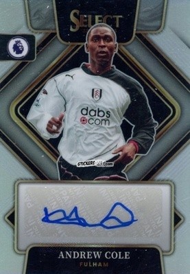 Sticker Andy Cole - Select Premier League 2022-2023 n. S-ACO - Panini