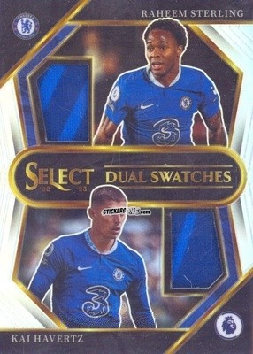 Sticker Kai Havertz / Raheem Sterling - Select Premier League 2022-2023 n. DS-CFB - Panini