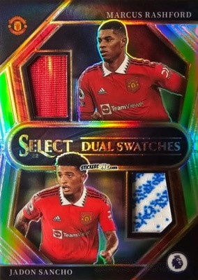 Sticker Jadon Sancho / Marcus Rashford - Select Premier League 2022-2023 n. DS-MUB - Panini