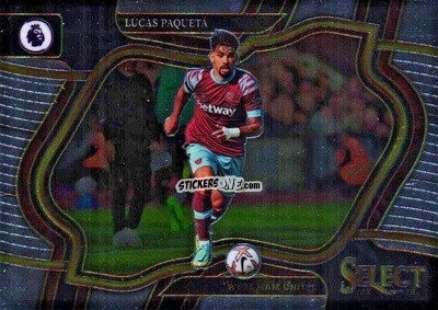 Sticker Lucas Paqueta - Select Premier League 2022-2023 n. 218 - Panini