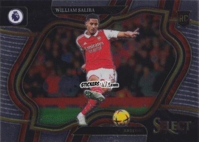Sticker William Saliba - Select Premier League 2022-2023 n. 222 - Panini