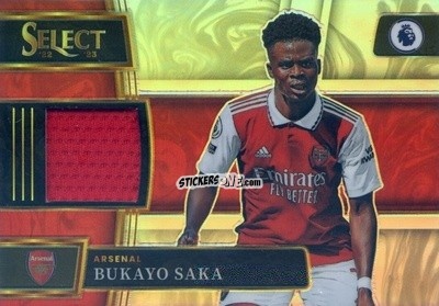 Sticker Bukayo Saka - Select Premier League 2022-2023 n. SM-BSA - Panini